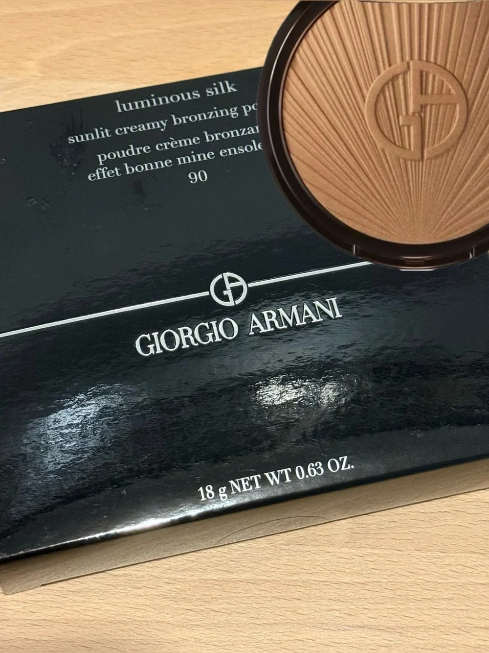 ARMANI beauty Luminous Silk Creamy Bronzing Powder 18g/.63oz #90